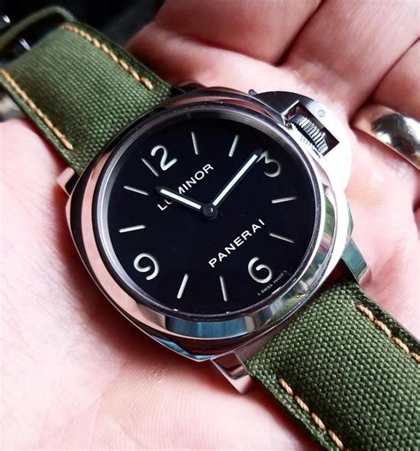 panerai green strap